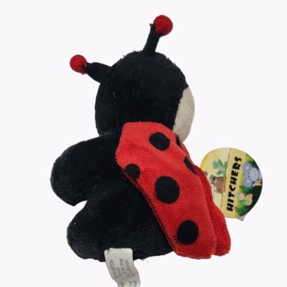 Ladybug Plush 4 inch Hugger Wraparound Stuffed Animal Love Bug Toy - Picture 2 of 6